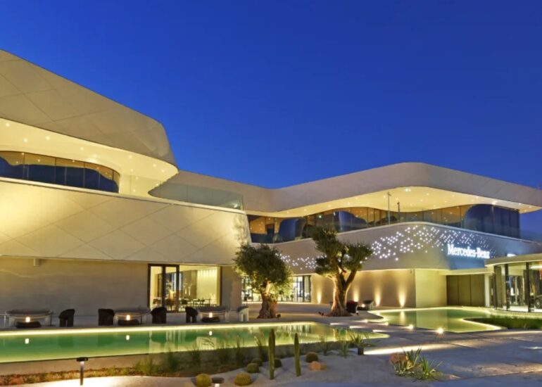 Mercedes Benz Brand Showroom at D3, Dubai